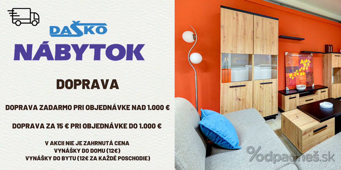 1. stránka Daško nábytok letáku