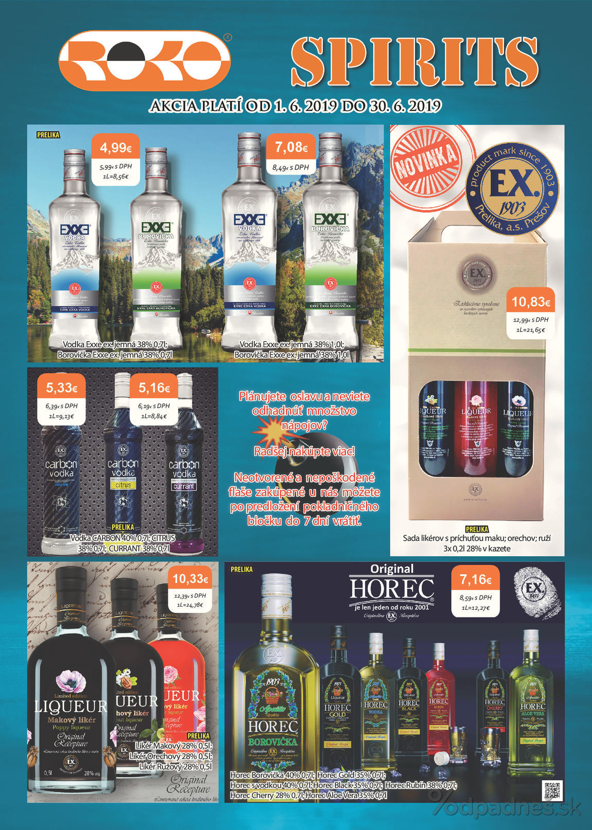 1. stránka Roko.sk letáku