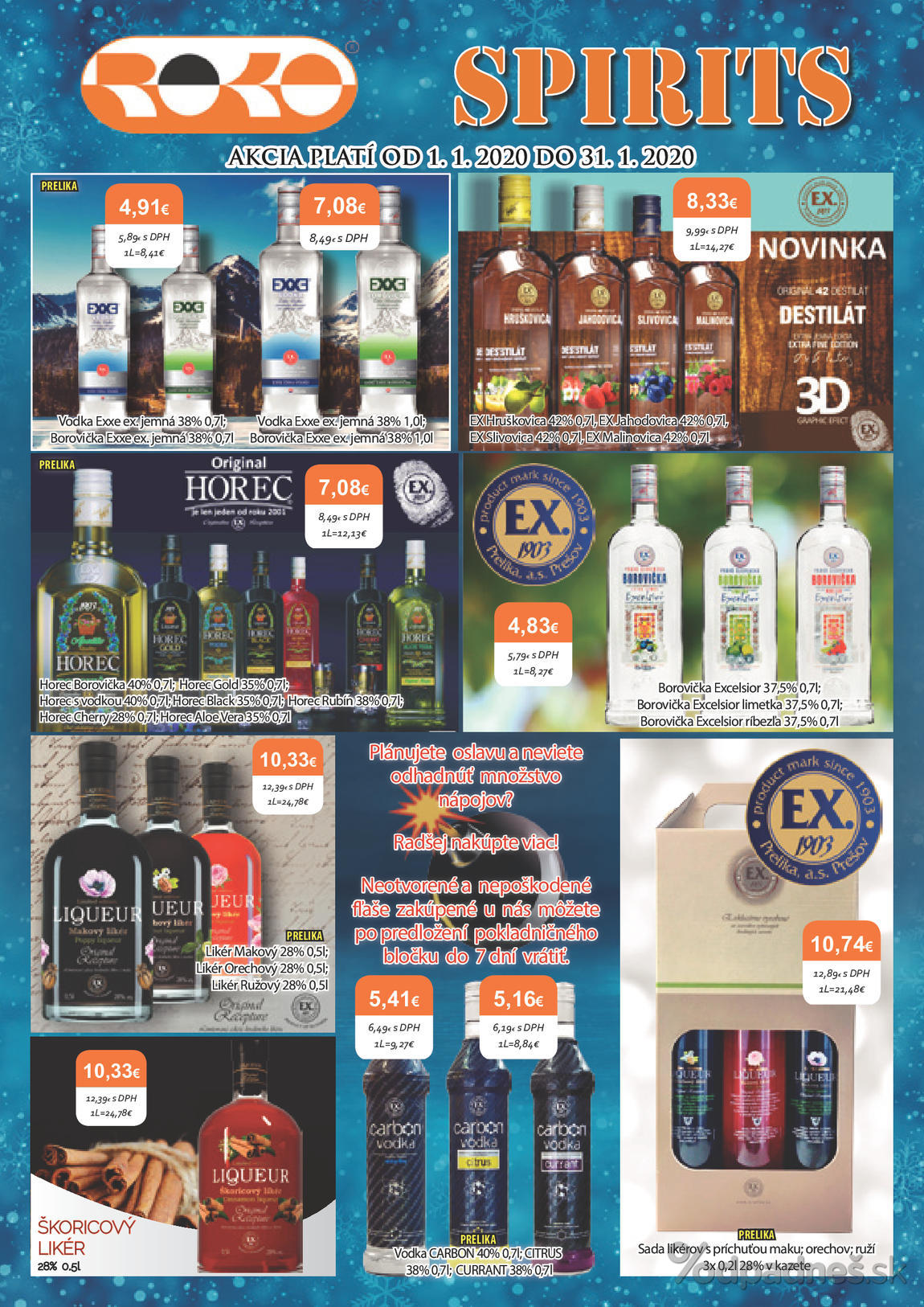 1. stránka Roko.sk letáku