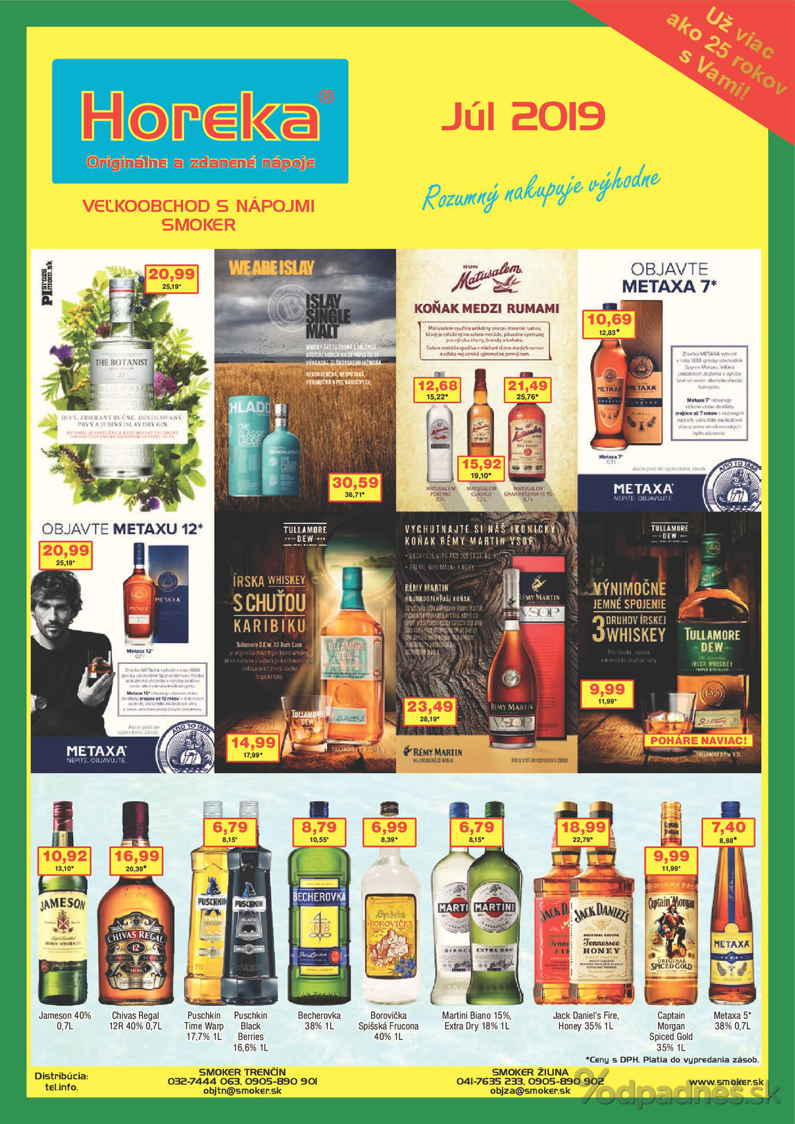 1. stránka Smoker letáku