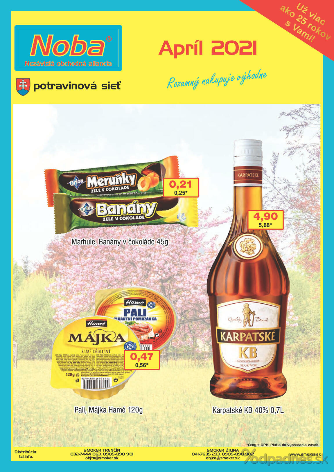 1. stránka Smoker letáku