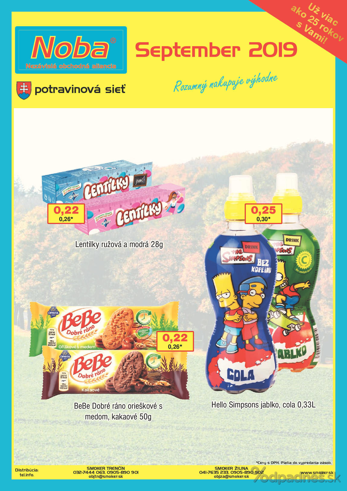 1. stránka Smoker letáku