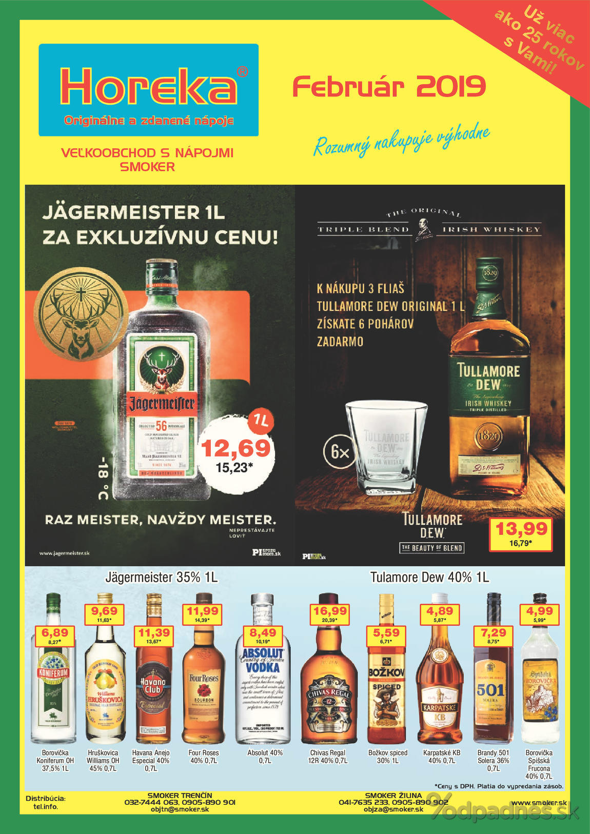 1. stránka Smoker letáku