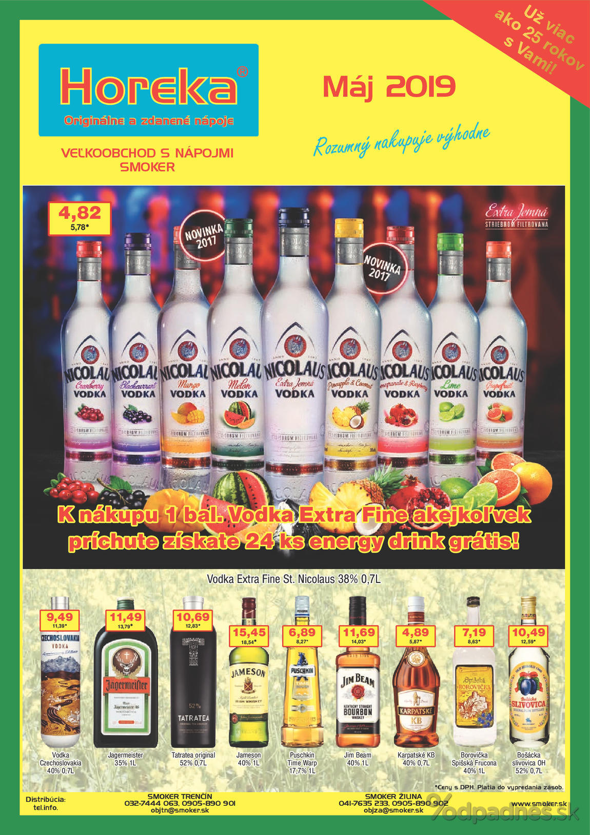 1. stránka Smoker letáku