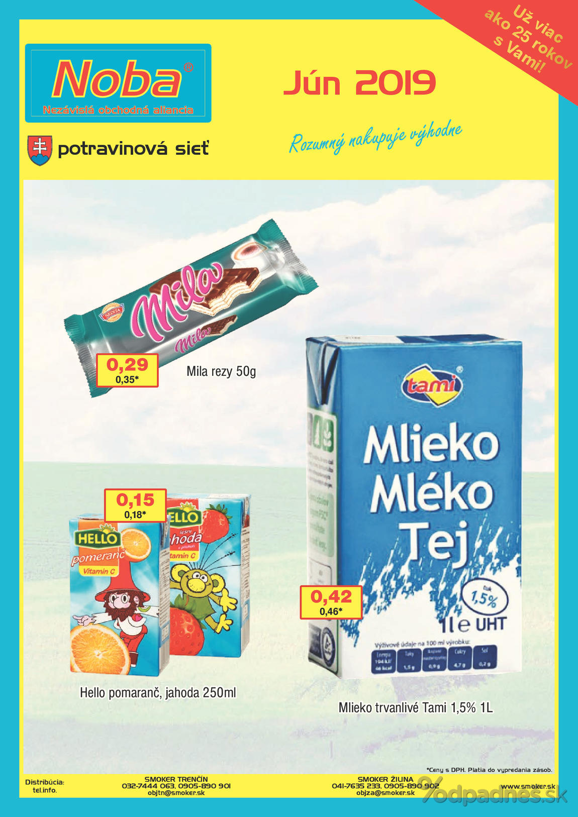 1. stránka Smoker letáku