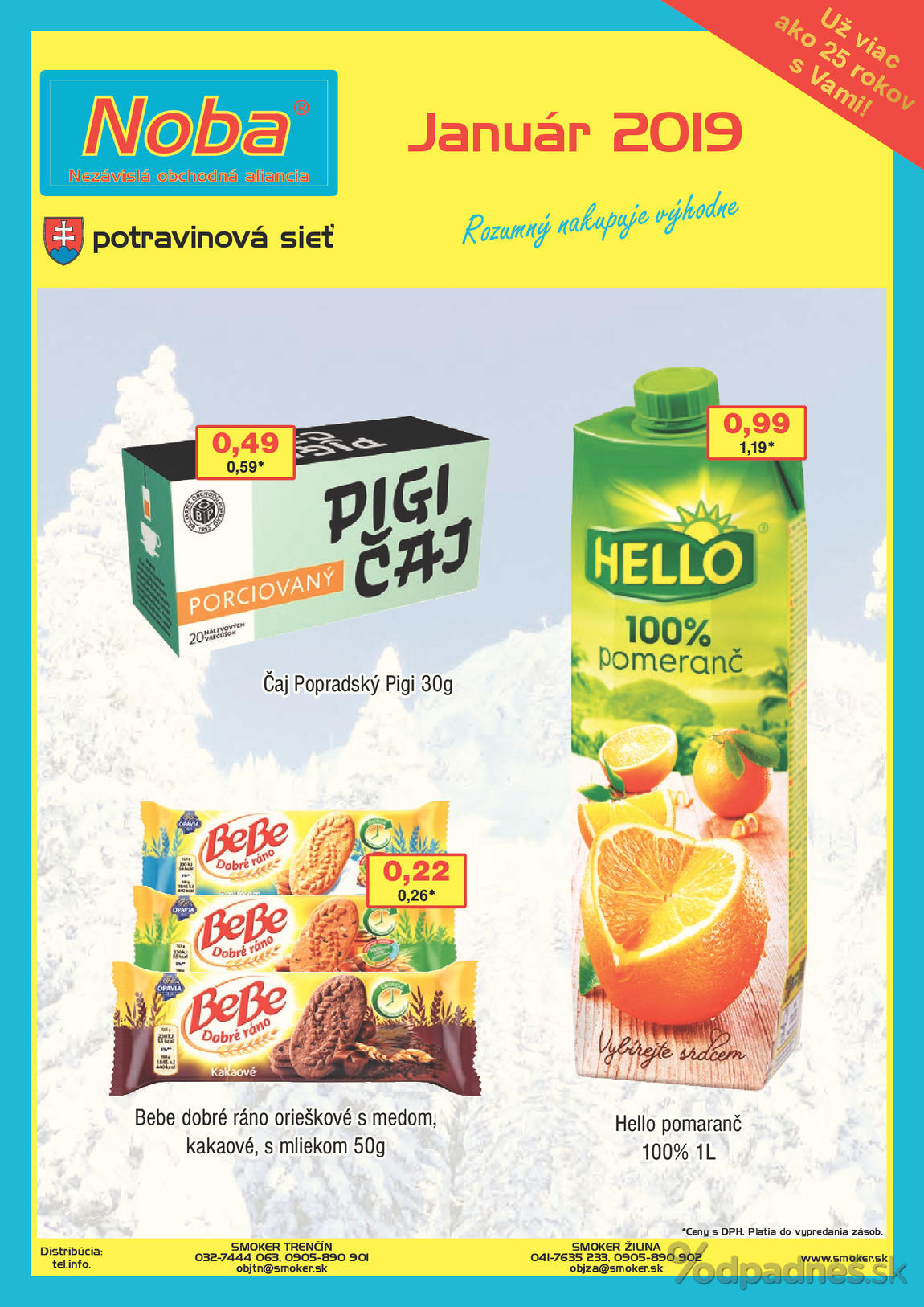 1. stránka Smoker letáku