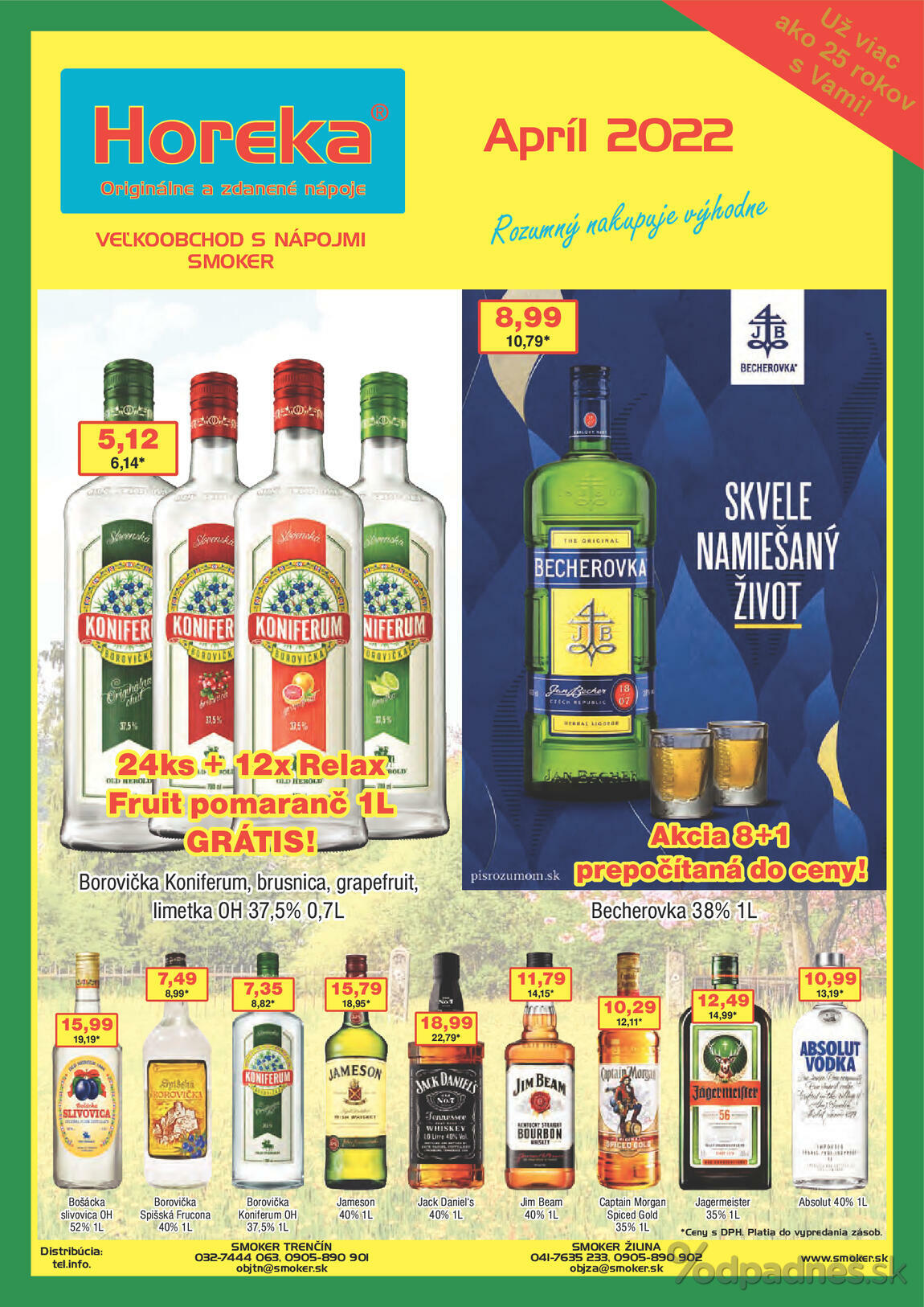 1. stránka Smoker letáku