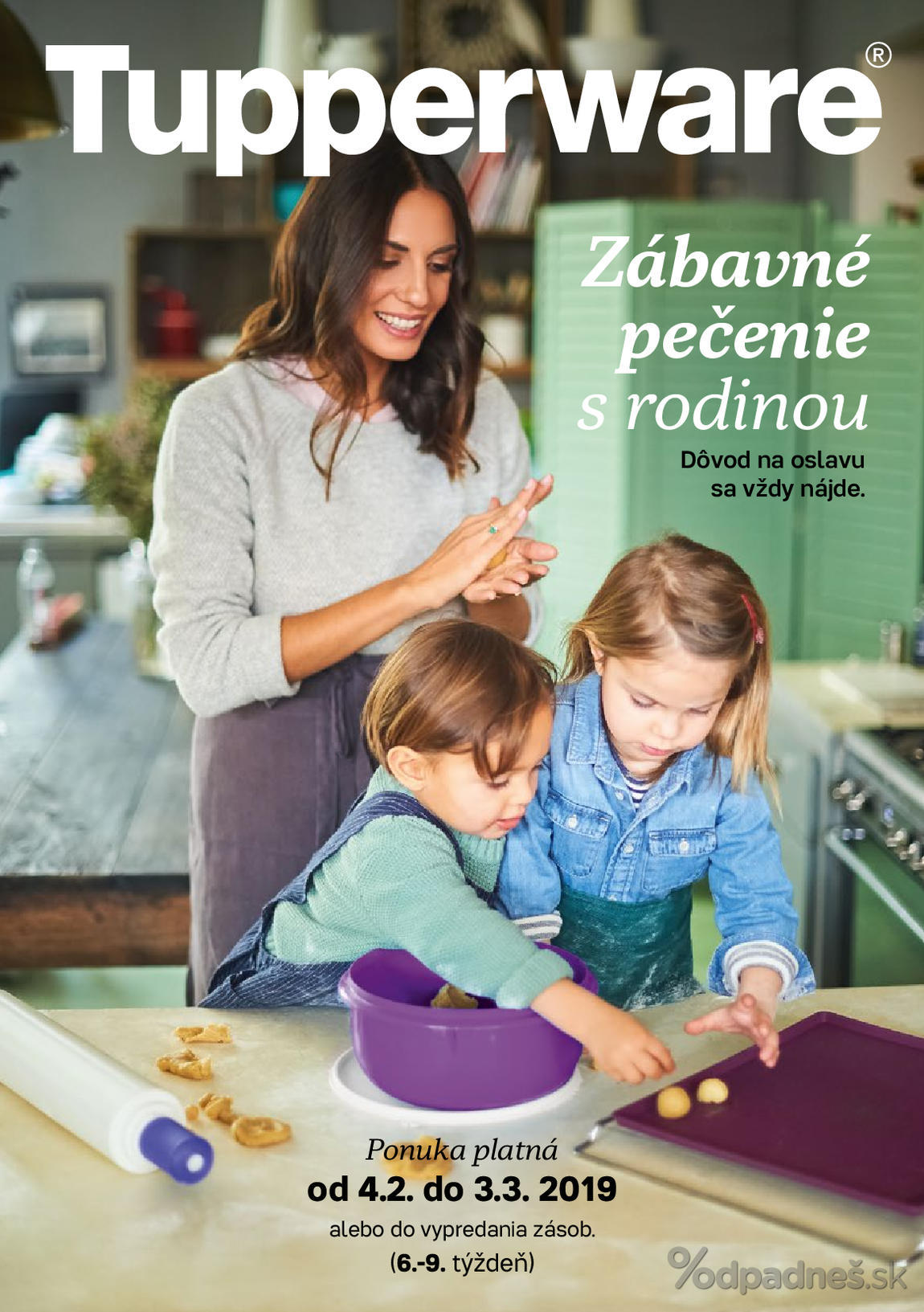 1. stránka Tupperware letáku