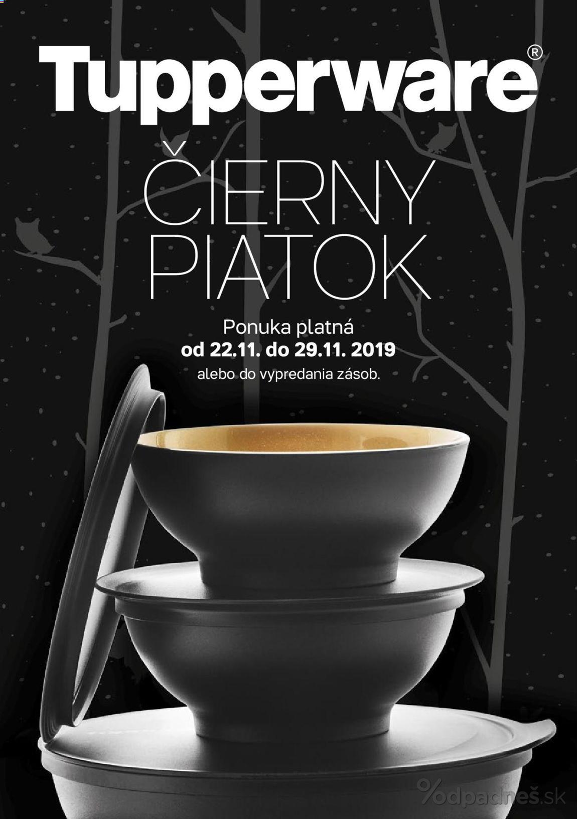 1. stránka Tupperware letáku