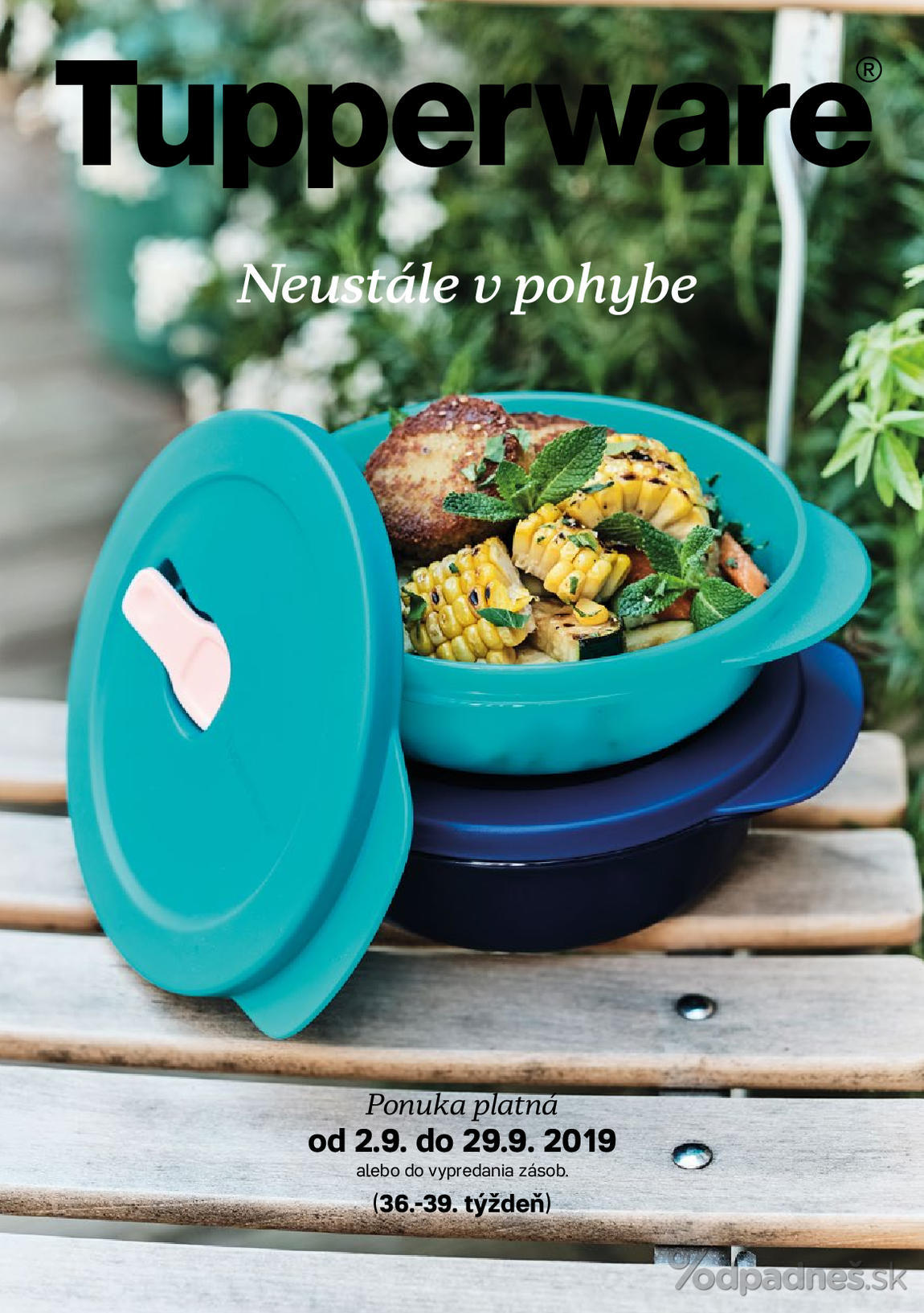1. stránka Tupperware letáku