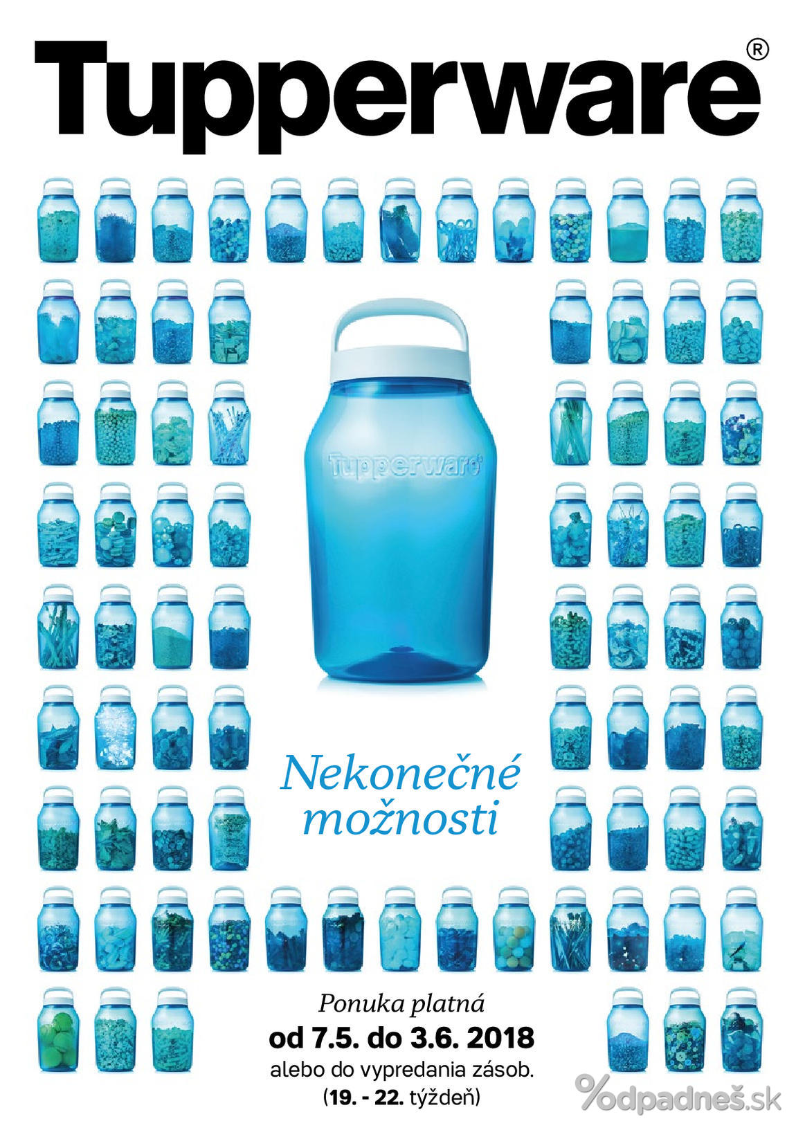 1. stránka Tupperware letáku