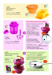 3. stránka Tupperware letáku