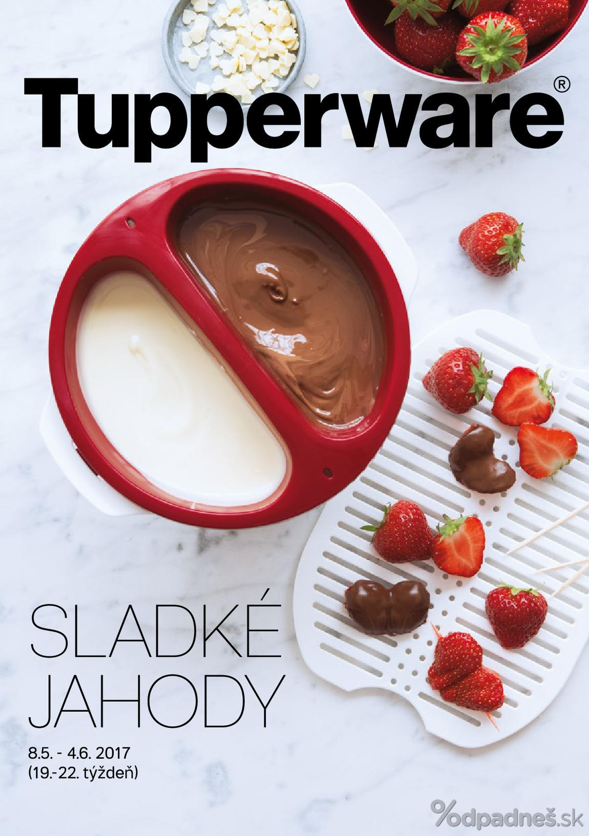 1. stránka Tupperware letáku