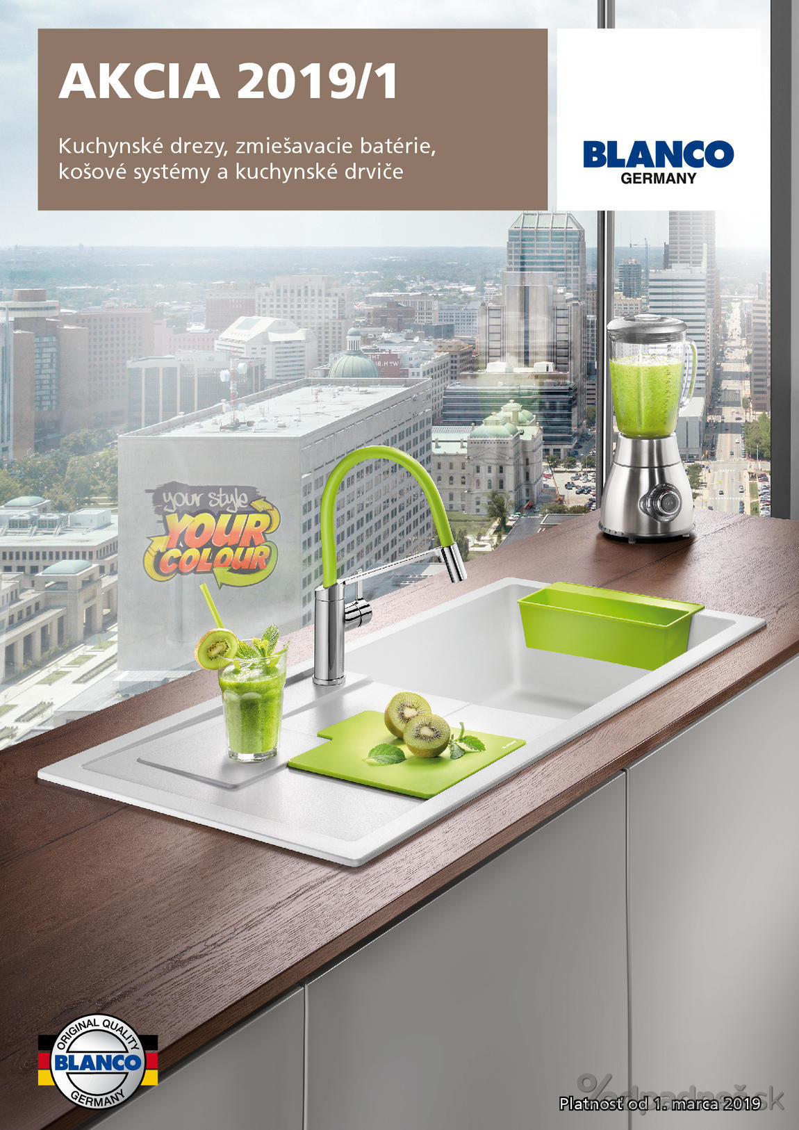 1. stránka Blanco letáku