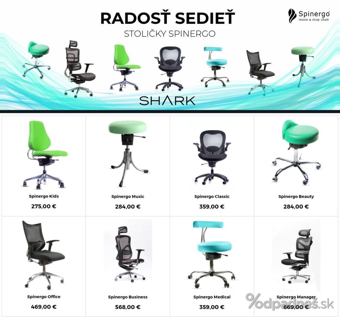 1. stránka Shark letáku