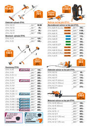 3. stránka Stihl letáku