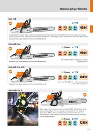 23. stránka Stihl letáku