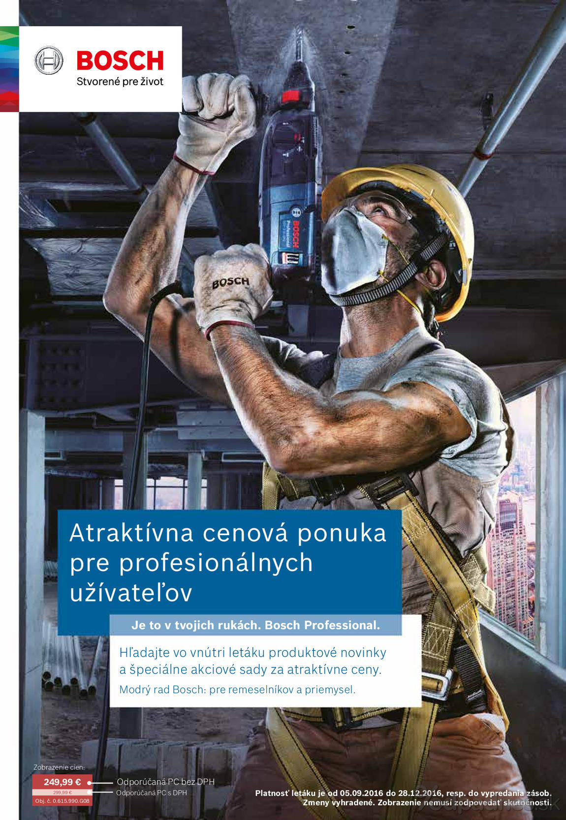 1. stránka BOSCH letáku