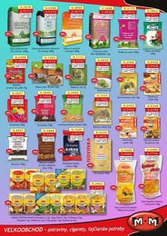 3. stránka M + M letáku