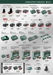 15. stránka Metabo letáku