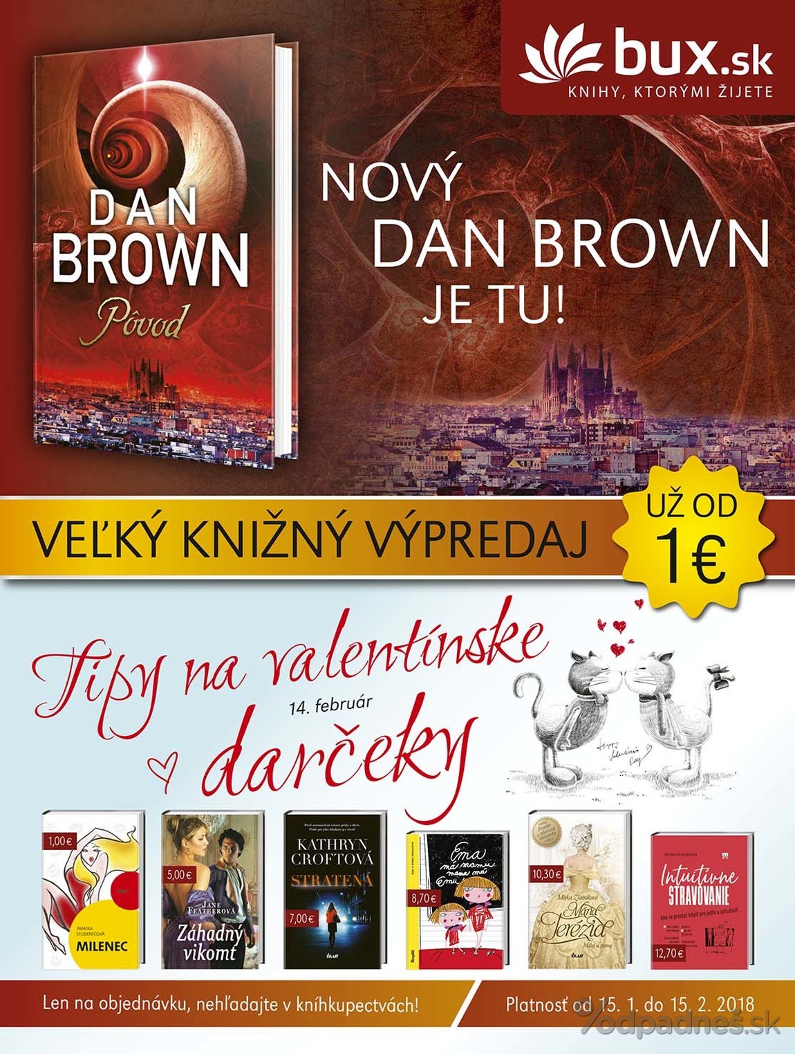 1. stránka Media klub letáku