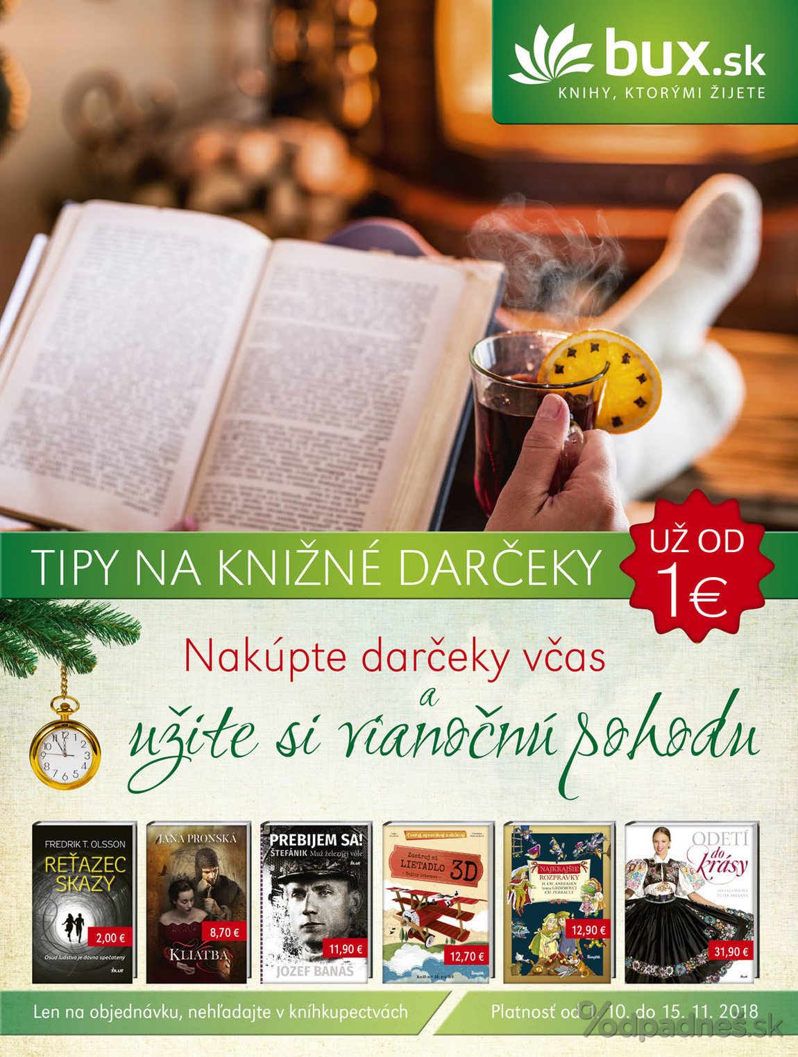 1. stránka Media klub letáku