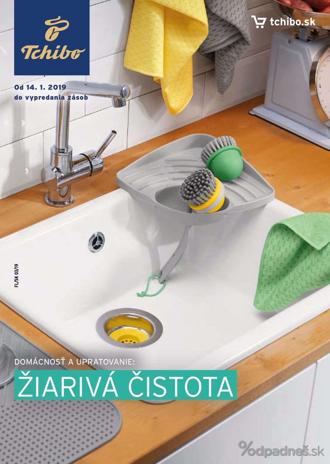1. stránka Tchibo letáku