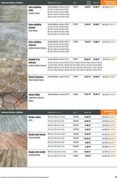 21. stránka OBI letáku