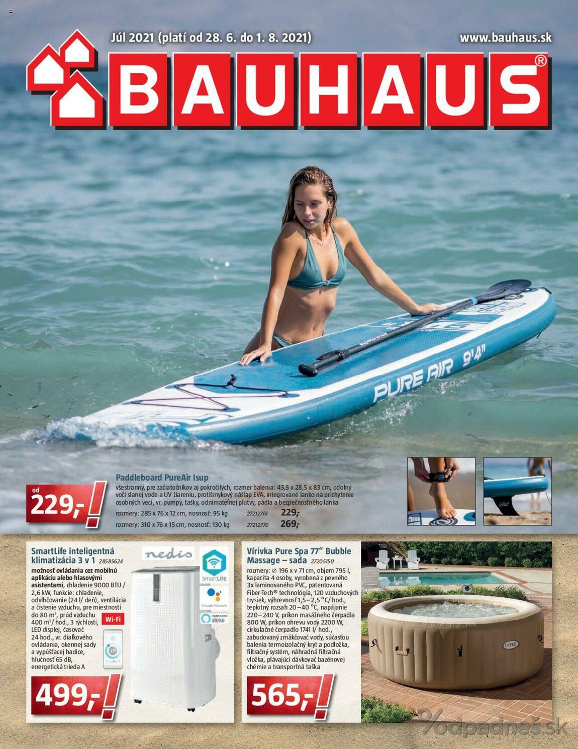1. stránka BAUHAUS letáku