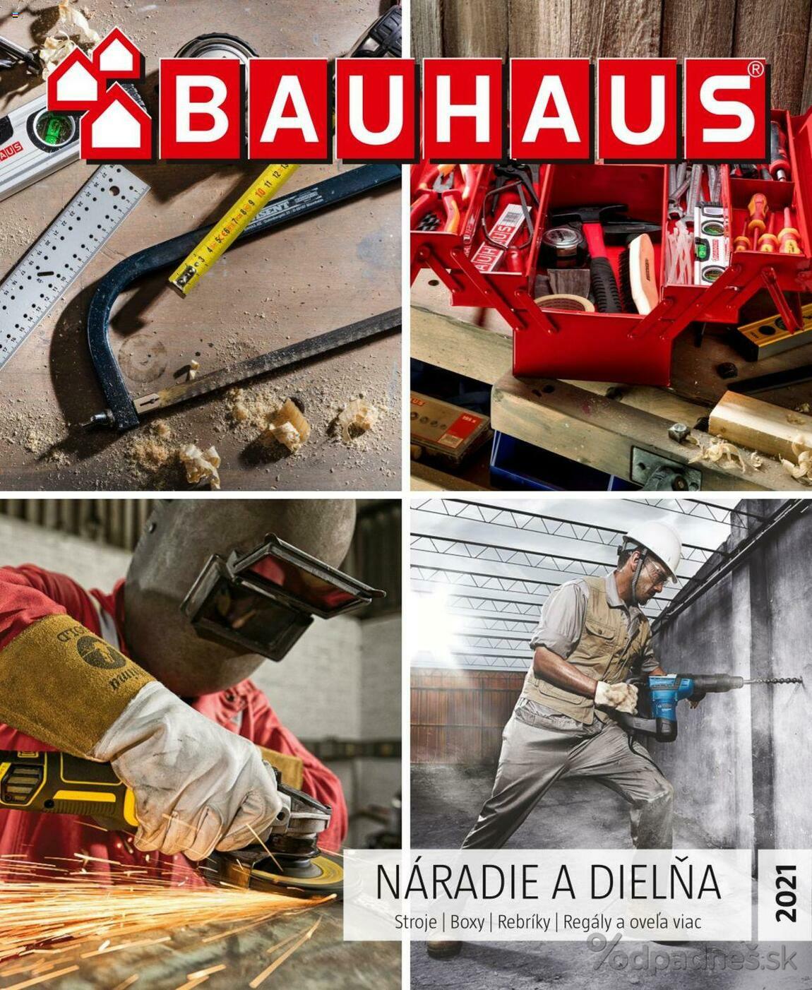 1. stránka BAUHAUS letáku