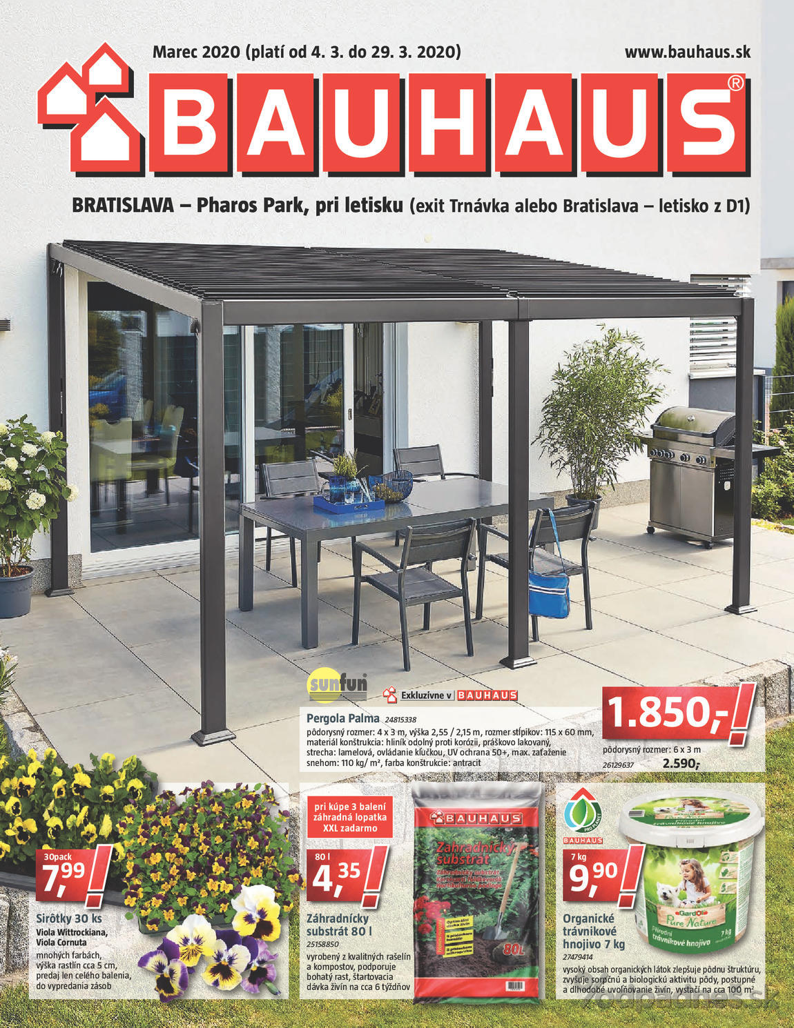 1. stránka BAUHAUS letáku