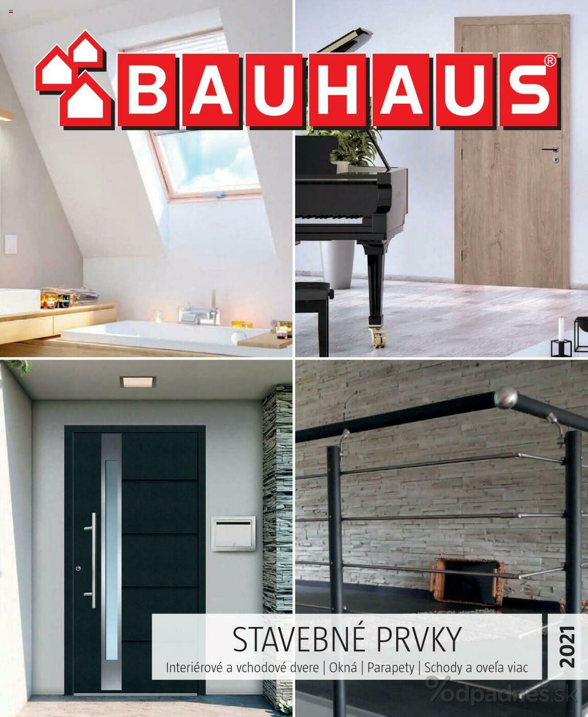 1. stránka BAUHAUS letáku