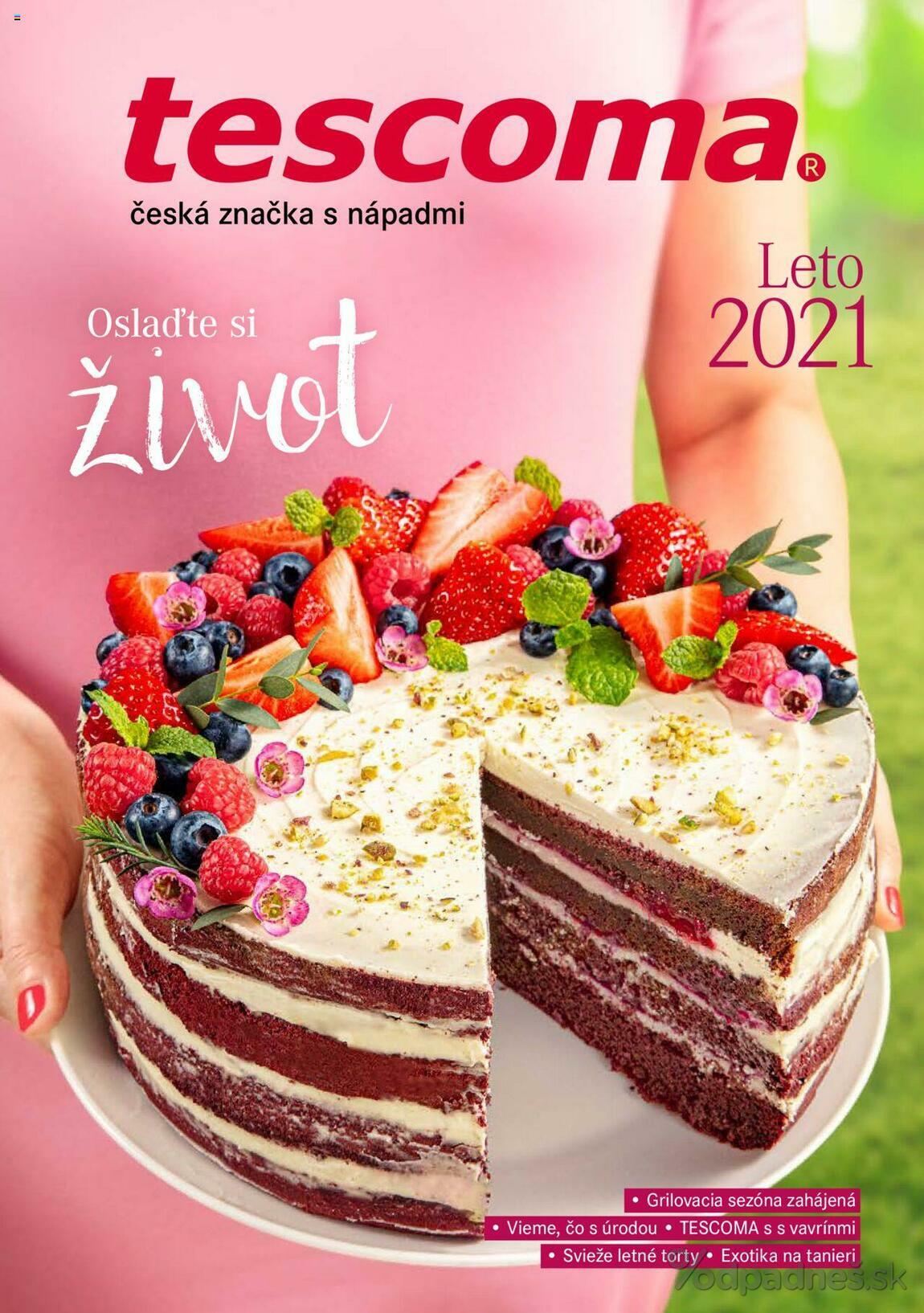 1. stránka Tescoma letáku