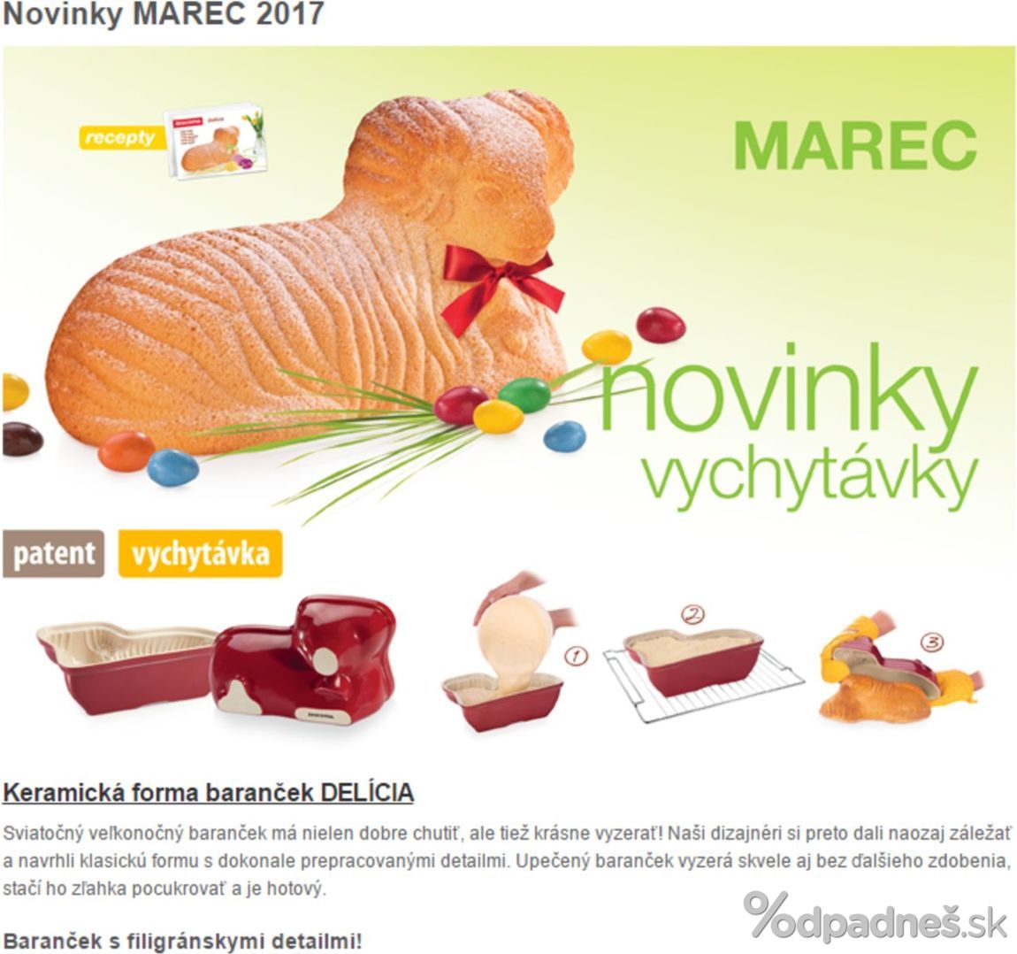 1. stránka Tescoma letáku