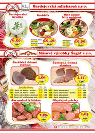 8. stránka DMJ market letáku