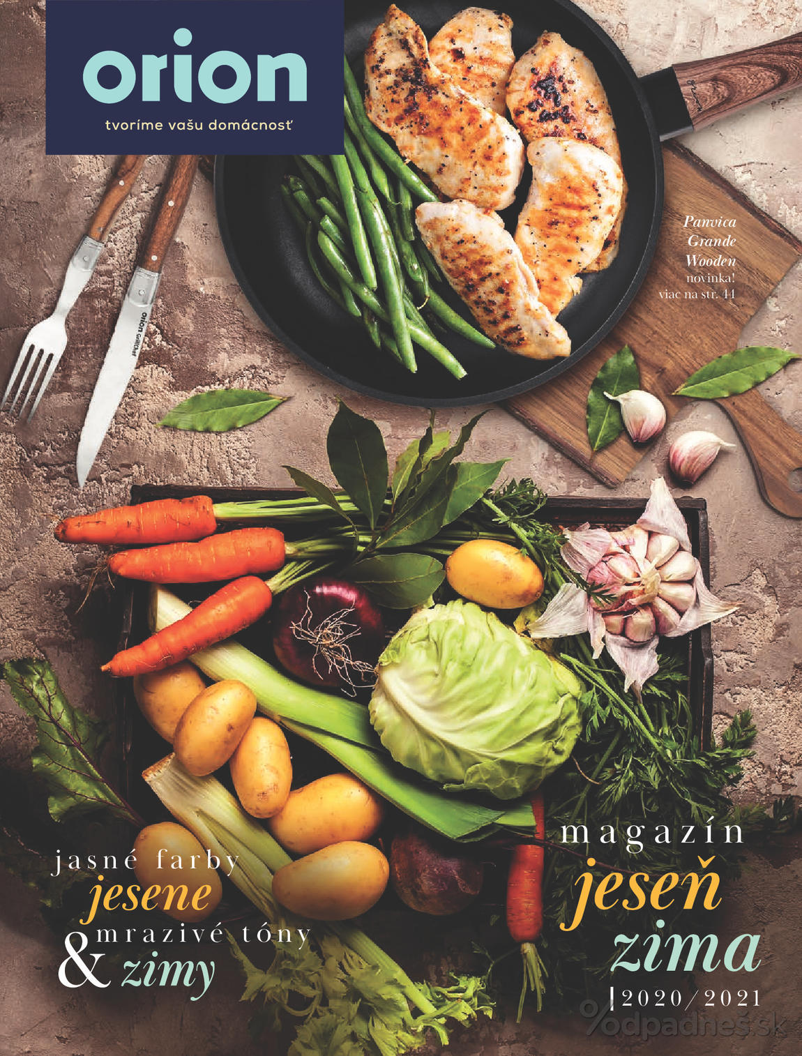 1. stránka Orion letáku