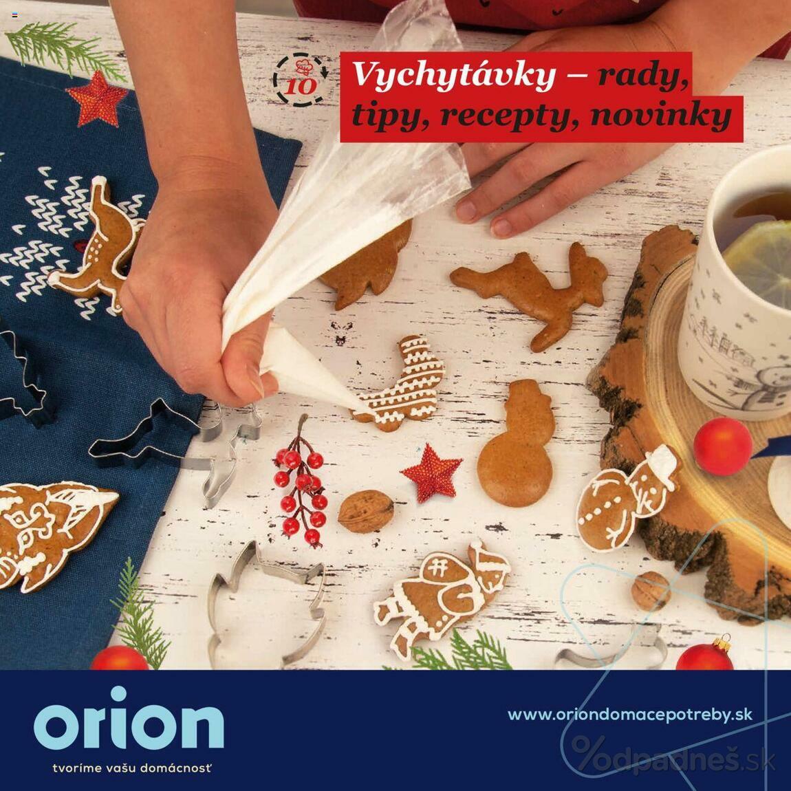 1. stránka Orion letáku
