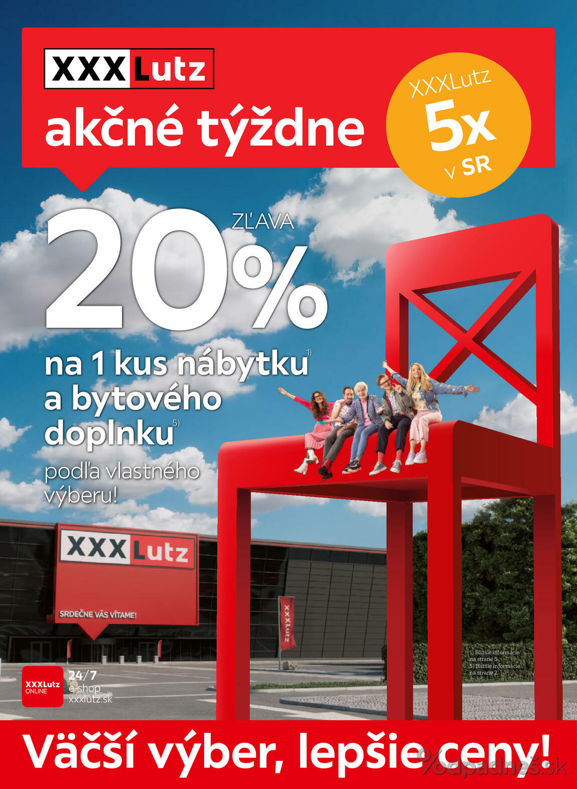 1. stránka XXXLutz letáku