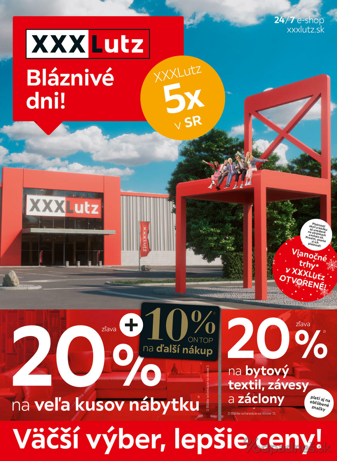 1. stránka XXXLutz letáku