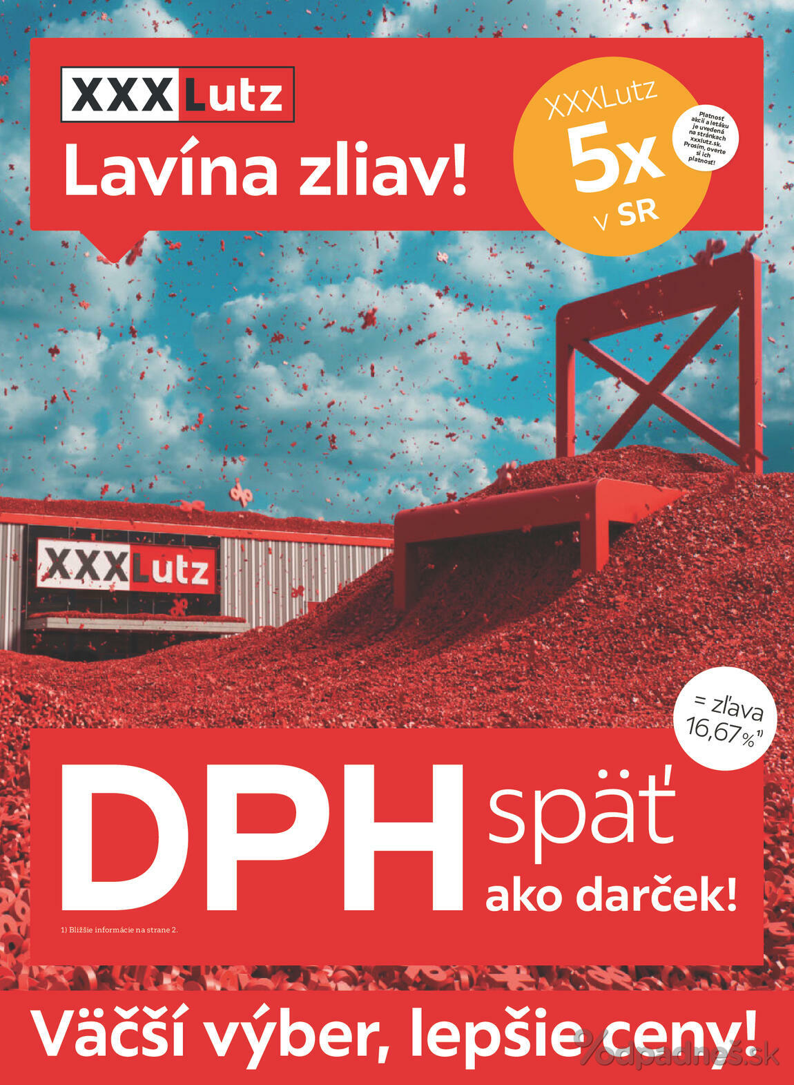 1. stránka XXXLutz letáku