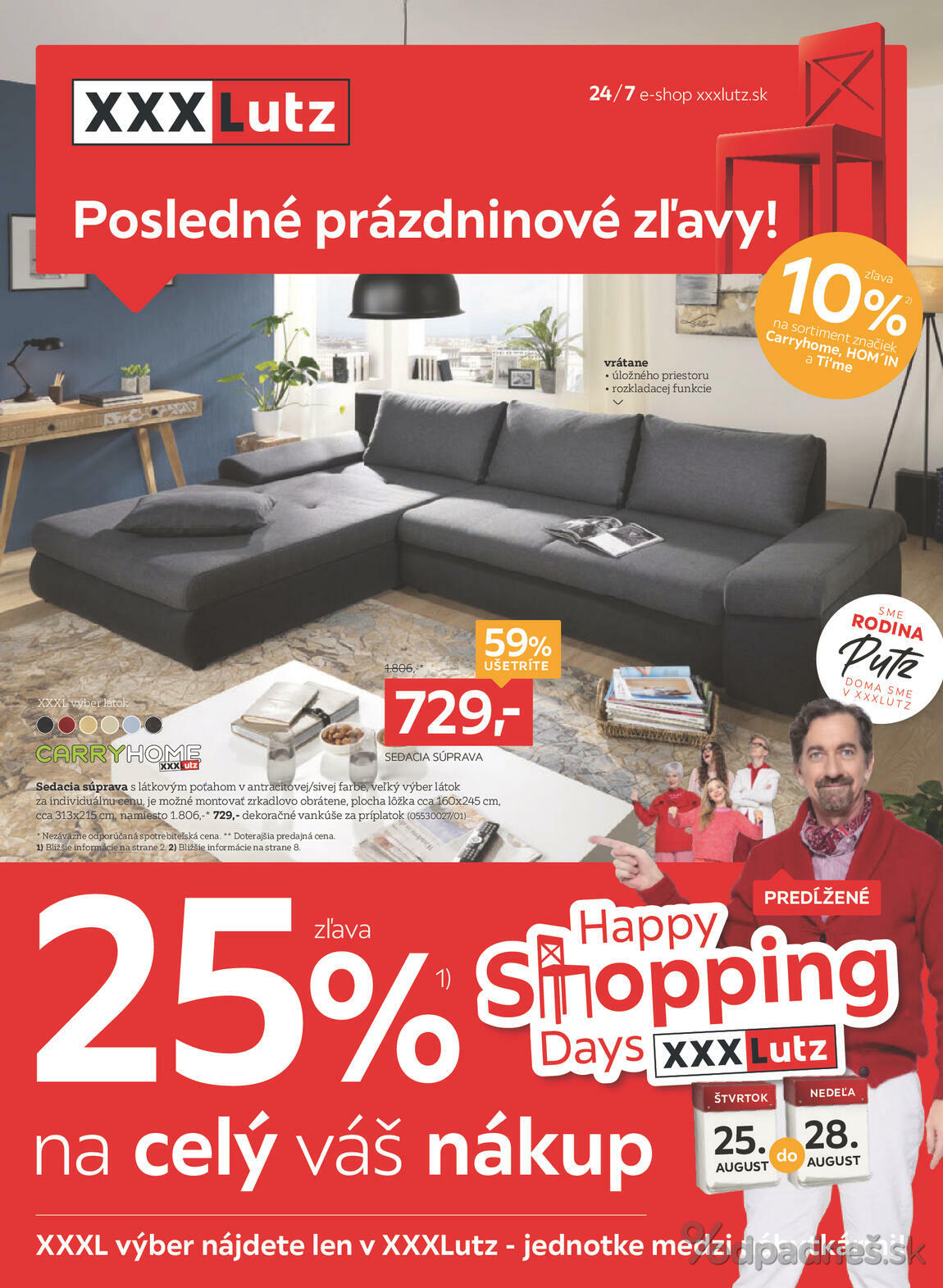 1. stránka XXXLutz letáku